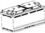 Mopar BA00L5900W Battery Storage