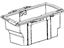 Mopar 68169810AB Battery Tray