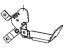 Mopar 68257861AA Bracket Wire Harness