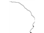 Mopar 5160352AC Release Hood Latch Handle And Cable Assembly