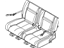 Mopar ZF421K5AB Buckle End, Beige/Taupe, Rear