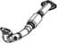 Mopar 68081930AF Pipe Exhaust