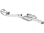 Mopar 4854532AB Muffler & Pipe, Passenger Side