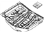 Mopar 4780793AJ Pan Rear Floor