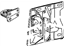 Mopar 68196252AB Bumper Bracket, Front Passenger Side