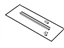Mopar 68141709AA Center Crossmember, Rear