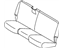 Mopar 68051171AA Seat Back Pad, Rear
