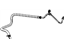 Mopar 52124635AE Hose Power Steering Return Metal Line, w/ Mounting Bracket
