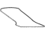 Mopar 68110772AA Weatherstrip Liftgate Opening