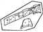 Mopar 4878663AA Lower Rail Reinforcement, Front