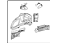 Mopar 5112993AB Panel Rear Wheelhouse Inner