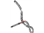 Mopar 4717517AC Release Hood Latch