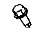 Mopar 5183699AA Outer Belt Assembly Bolt, Center