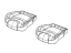 Mopar 7EH36LA3AA Cover Front Seat Cushion