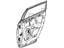 Mopar 5054118AG Weatherstrip Rear Door Belt Outer