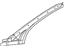 Mopar 4724323AE Windshield Frame, Upper Outer Driver Side