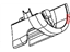 Mopar 1TB14DX9AA Shroud Steering Column Lower