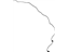 Mopar 5160352AB Release Hood Latch Handle And Cable Assembly