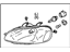 Mopar MN133280 Headlamp Assembly, Front Passenger Side