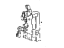 Mopar 4783815 Lock, Front