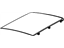 Mopar 68194940AA Sunroof Glass, Rear