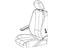 Mopar 1UR72BD1AA Headrest Front