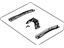 Mopar 5155111AC Rail Front Floor Pan