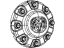 Mopar 6QC38DX8AB Cap Wheel Center Front