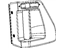 Mopar 1CU65XDVAA Bezel Sliding Door Inside