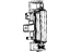 Mopar 1AE301DVAA Handle Sliding Door Inside