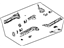 Mopar 5074802AA Rail Frame Front