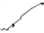 Mopar 55395651AD Support Rod, Front