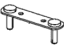 Mopar 68238707AA Stud Plate 5TH Wheel