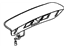 Mopar 5019199AA Handle, Outside, Black, Rear Outer