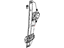 Mopar 68014951AA Power Regulator, Rear Driver Side
