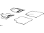 Mopar 1GR94DX9AG Mat Kit Floor Front And Rear