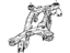 Mopar 5151022AH Suspension Crossmember, Rear