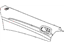 Mopar 1VU031XTAA Panel Front Door Trim