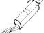 Mopar 52121372AE Muffler Exhaust