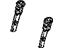 Mopar 5066017AA Headrest Guide, Rear Driver Side