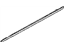 Mopar 5EA54DX9AB Body Side Molding, Front