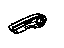 Mopar 1UP03BD3AA Recline Handle, Gray, Passenger Side