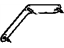Mopar 4589457AA Bracket, Rear Driver Side