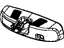 Mopar 4389936AB Mirror Inside Rearview
