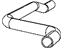 Mopar 5104821AA Drain Tube