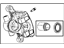 Mopar 5191267AA Caliper, Rear Driver Side