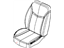Mopar 1US57DX9AA Cover Front Seat Cushion