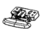 Mopar 68470797AA Latch Armrest Lid Lower