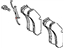 Mopar 68065743AA Pad Kit Disc Brake