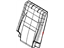 Mopar 5RV42DX9AA Cover Rear Seat Back 3RD Row
